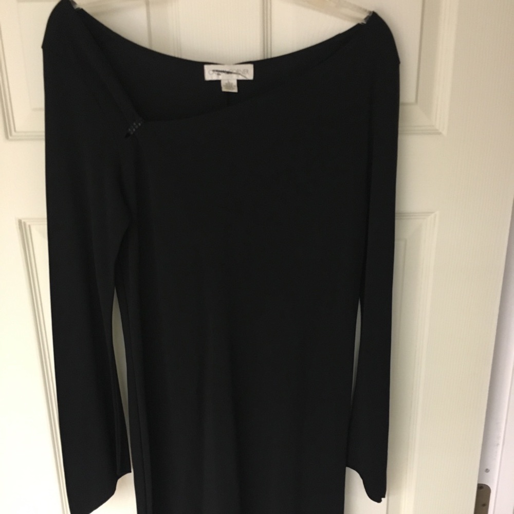Black long sleeve dress
